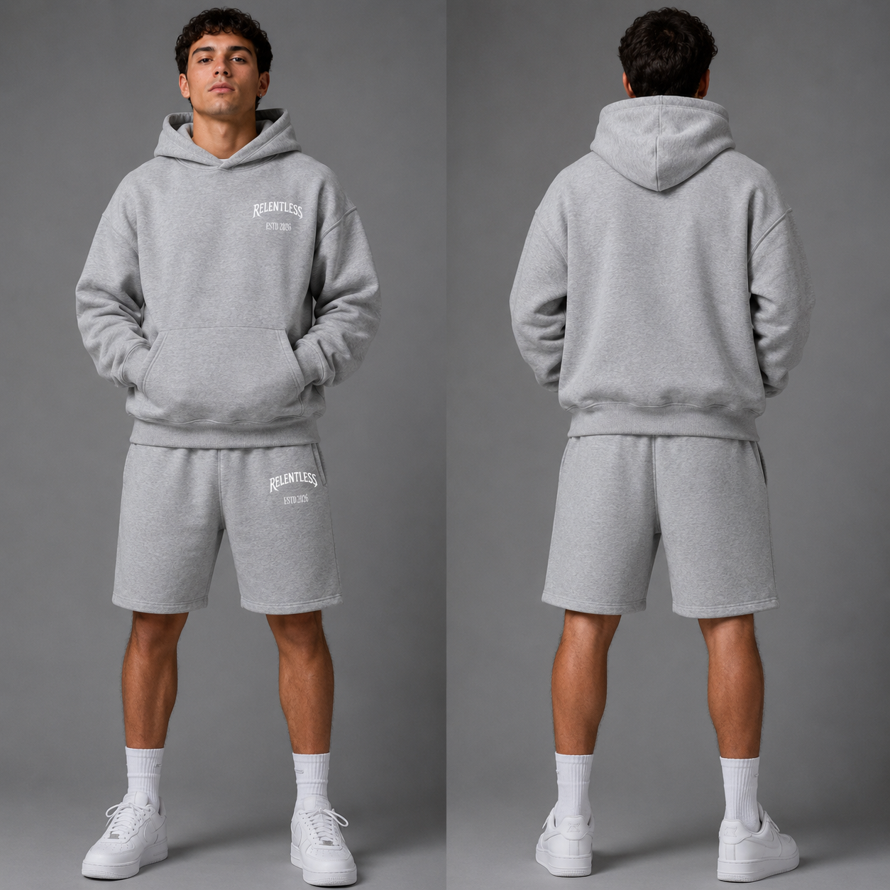 The New Beginning shorts set
